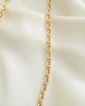 Perfect Sexy Danish Anchor Link Chain 14K Gold 1970s