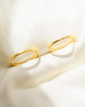 Extraordinary Hoops 1.35 Carats H/VVS Diamonds 18K Gold