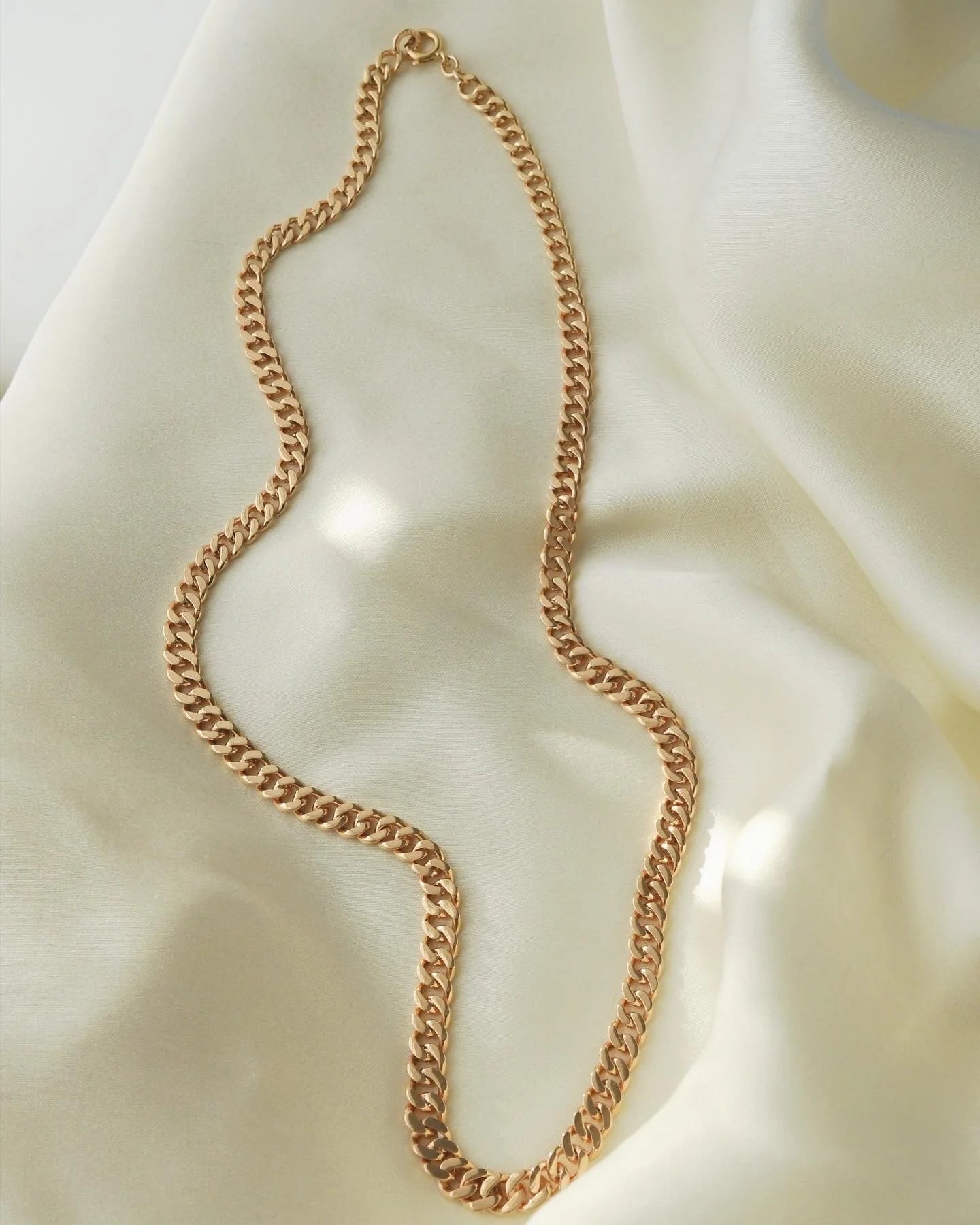 Sold Separately! Antique Watch Chain Choker And Vintage Curb Link Chain 18K Rose Gold 1930s 1946