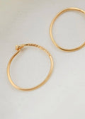 The Never Take Off Again Perfect Hoops Earrings 18K Gold 1957