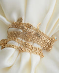 Selection of Special Swedish Vintage Bracelets 18K Gold Mid 1900s