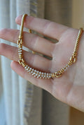 Exquisite Big Dream Diamond Vintage Necklace 18K Gold