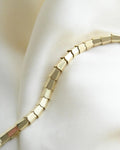 Brilliant Flexible Snake Necklace Danish Vintage 14K Gold 1970s
