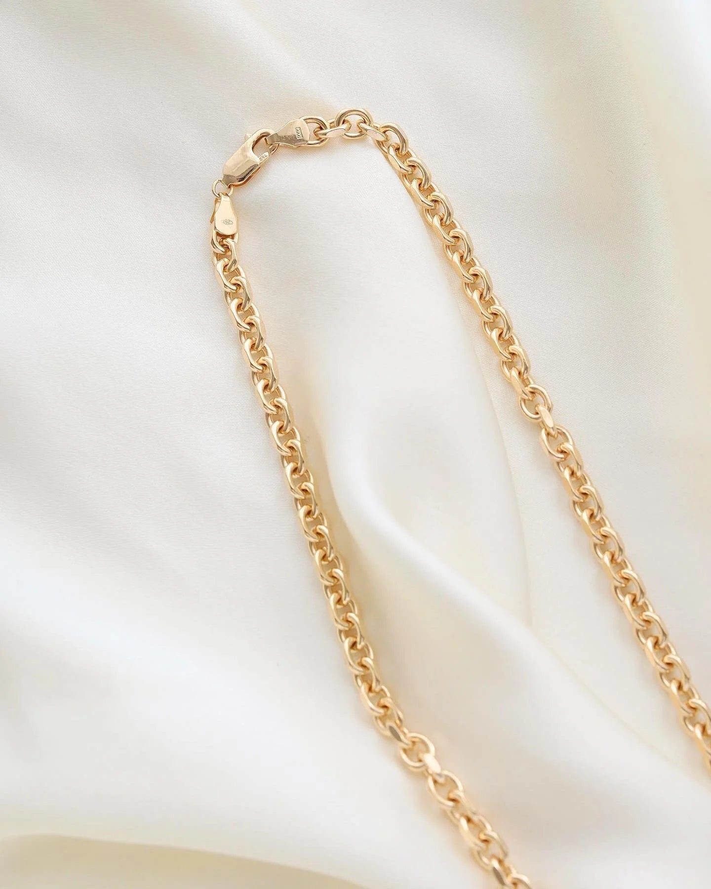 Amazing Rare Magical 43 Grams Italian Vintage Necklace 18K Gold