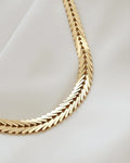 Rare Danish Vintage Necklace 16.25 Inches 14K Gold 1960s