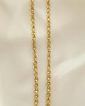 Special Vintage Infinity Link Chain 18K Gold 1980