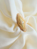 Tri-color Antique Seamstress Ring 18K Gold 1890
