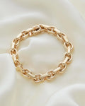 The Ultimate Danish Vintage 63 Grams Jumbo Anchor Bracelet 14K Gold 1960s