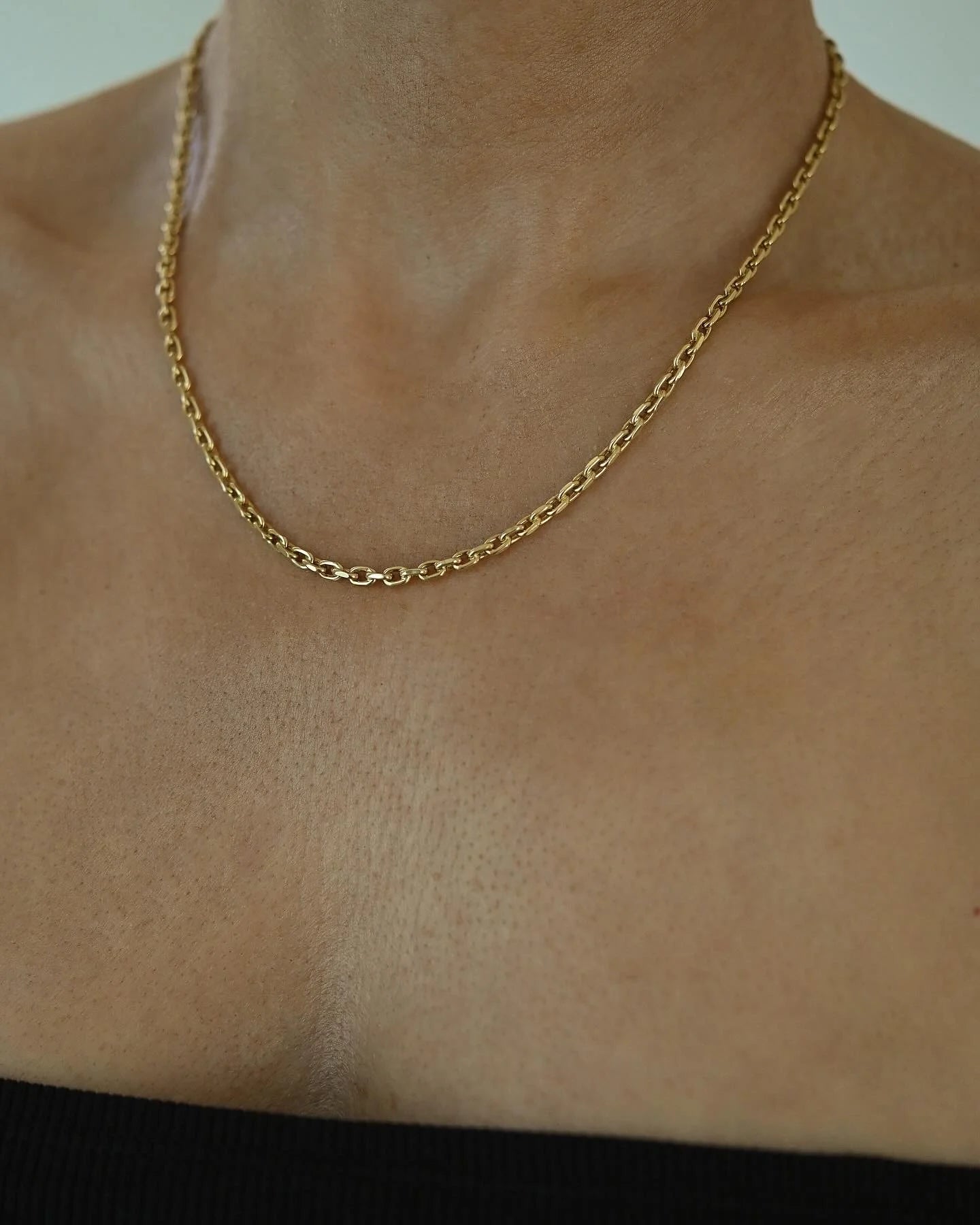The Best Danish Vintage Biker Chain Superb Craftsmanship 14K Gold 1980s
