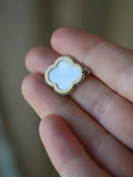 Close to Your Heart Antique Pendant Mother of Pearl 18K Gold