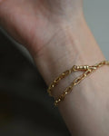 Sublime Antique Watch Chain Enamel Mourning Charm 1937 18K Gold