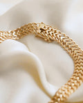Gorg Swedish Mid Century Fox Tail Link Bracelet 18K Gold 1960