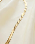 Sexy Danish Vintage Cleopatra Necklace 14K Gold