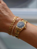 Rolex Oyster Perpetual Datejust Ladies Mint Condition Full Set Box and Papers 18K Gold 1978