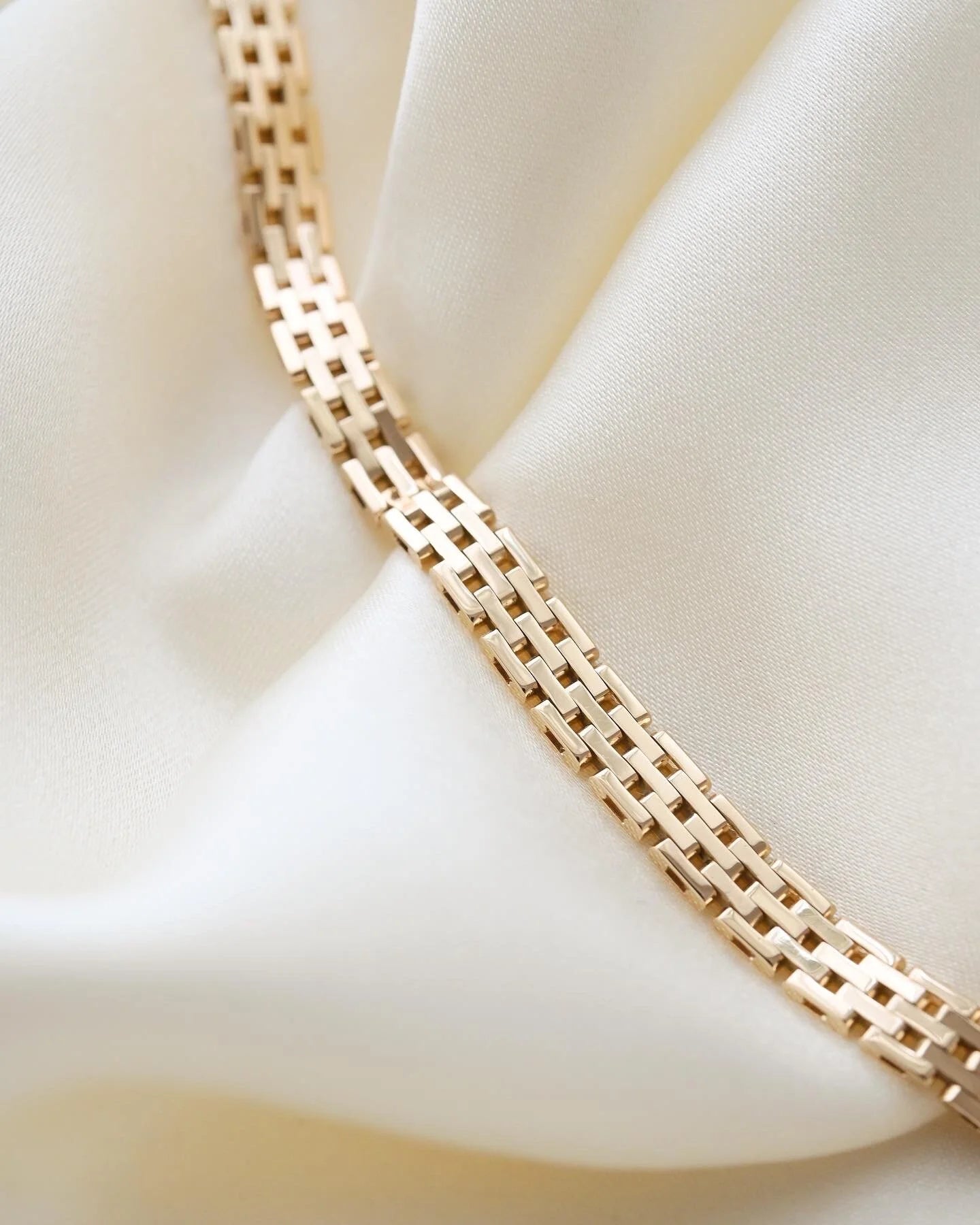 Gorg Mid Century Danish Bracelet 14K Gold 1960s