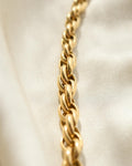 Extraordinary Stunning Rope Chain 18K Gold