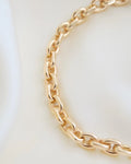 Stunning Danish Vintage Anchor Bracelet 14K Gold 1960s