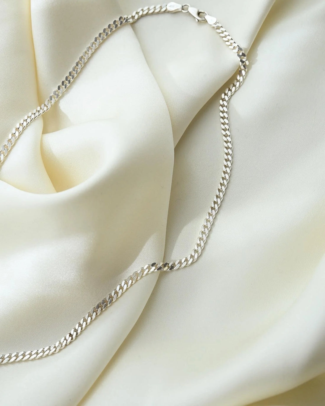 The Best Vintage Sterling Silver Curb Link Chain