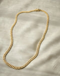 Vintage Viggo Pedersen Curb Link Chain 14K Gold 1960s