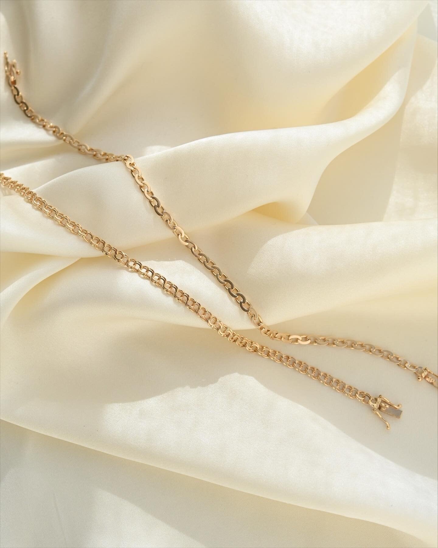 Swedish Virola Link Bracelet 18K Gold 1958