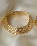 Radiant X Link Bracelet 18K Gold 1965