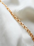 The Perfect Heavy Rose Gold Anchor Bracelet 18K Gold