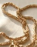 Glowing Byzantine Chain 14K Gold