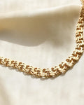 Sublime Bismarck Link Chain 14K Gold 1960s