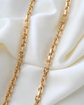 Rare Italian 57 Grams Anchor Link Necklace 20.25 Inches 18K Gold