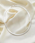 Fabulous Swedish Silver Omega Link Chain