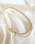 The Sexiest Big Cleopatra Necklace 14K Gold 1970