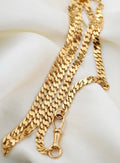 Rare Antique Watch Chain Necklace 18K Gold 1900s Sweden