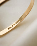 The Perfect Plain Solid 18K Gold Bangle 1958