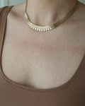The Best Danish Mid Century Vintage Necklace 14K Gold 1970
