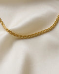Gorgeous Vintage Wheat Link Chain 14K Gold 1980s
