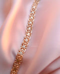 Incredible Star Link Bracelet 18K Gold Sweden 1964