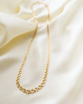 Beautiful Perfect Bismarck Necklace 18K Gold 1950
