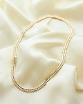 The Perfect Danish Mid Century Necklace 14K Gold 1965