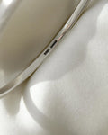 Amazing Sculptural Danish Vintage Bangle Sterling Silver 1970s