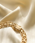 Gorg Swedish X-link Bracelet 18K Gold 1971