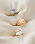 Pick Your Dream Ring 💙🤍💛 Swedish Vintage Rings 18K Gold Mid 1900s