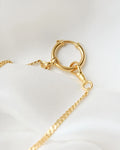 Rare 18.5 Inches Antique Curb Watch Chain 18K Gold 1910