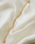 7 Inches Perfect Capricorn Link Bracelet 18K Gold 1969