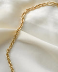 Radiant Rounded Anchor Link Chain 14K Gold