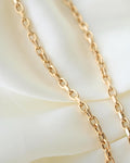 Beautiful Budget Friendly Biker Link Chain 18K Gold