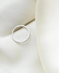 Perfect High Quality Eternity Band Diamonds 18K White Gold