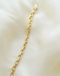 Beautiful Danish Vintage Anchor Bracelet 14K Solid Gold