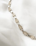 The Prettiest of Silver Necklaces Denmark 1950s