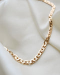 Antique Virola Link Watch Chain 18K Gold 1937