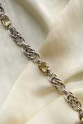 Shipping included! Beautiful Antique Citrine Silver Bracelet 1930s
